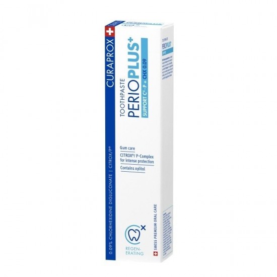 CURAPROX Zubná pasta Perio Plus SupportCx -P + CHX 0.09 75ml CURAPROX Zubná pasta Perio Plus SupportCx -P + CHX 0.09 75ml