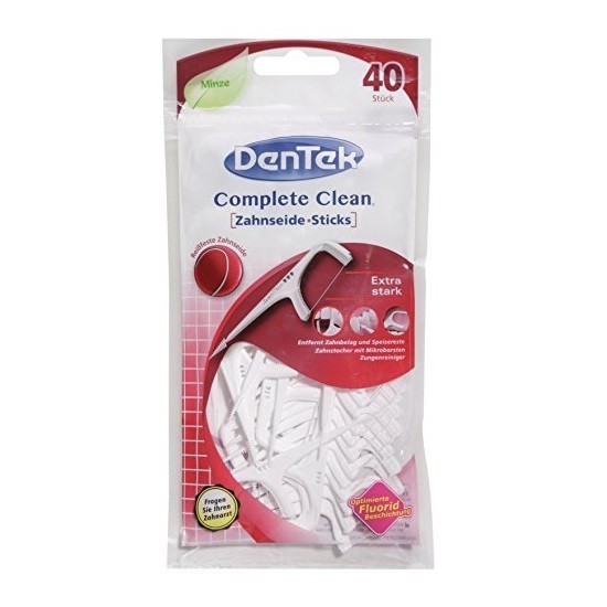 DENTEK Špáradlo + Zubná niť - Complete Clean 40ks DENTEK Špáradlo + Zubná niť - Complete Clean 40ks