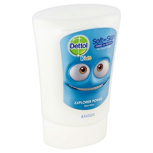 DETTOL Tekuté mydlo Náplň do bezdotykového dávkovača - KIDS Explorer Aloe Vera 250ml
