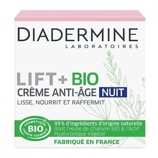 DIADERMINE Lift +Bio Nočný krém Anti-age 50ml