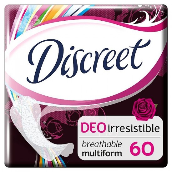 DISCREET Hygienické vložky - Deo irresistible 60ks DISCREET Hygienické vložky - Deo irresistible 60ks