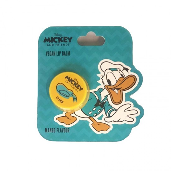 DISNEY Mickey & Friends Vegánsky balzam na pery Donald - Mango 10g