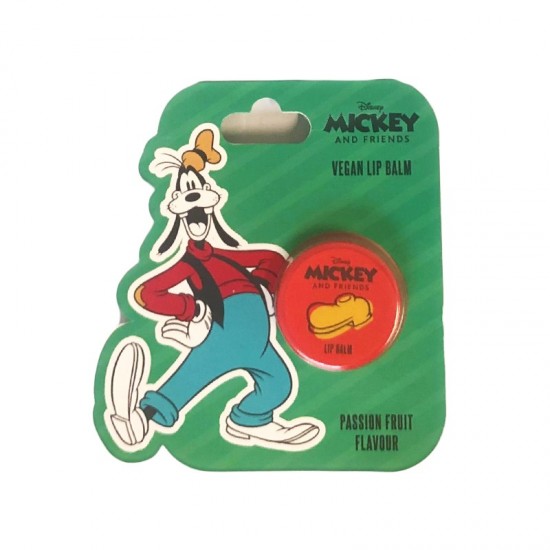 DISNEY Mickey & Friends Vegánsky balzam na pery Pluto - Passion fruit 10g