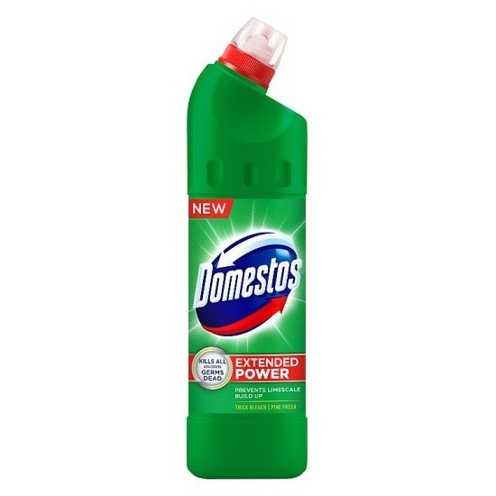 DOMESTOS Extended Power Pine Fresh dezinfekčný wc čistič 750ml