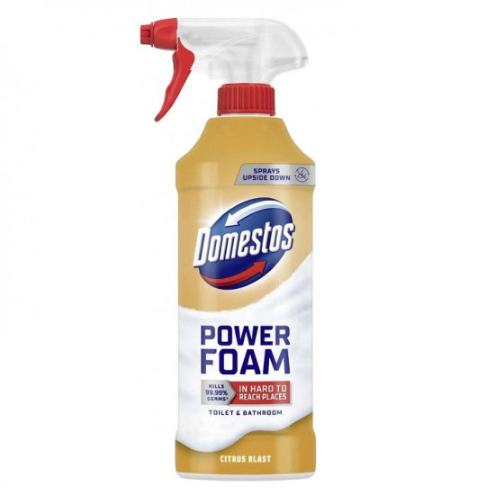 Domestos Power Foam čistič toalety Citrus Blast 435ml