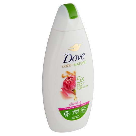 Dove Care by Nature Glowing Lotus Sprchový gél 400ml