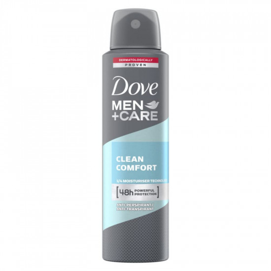 DOVE deospray 150ml Men Clean comfort