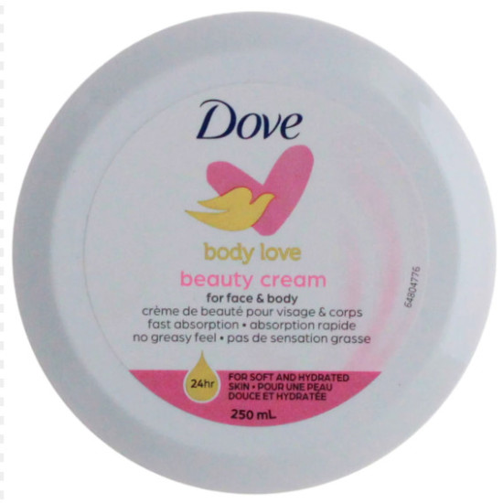 DOVE Hydratačný krém - Beauty Cream 250ml