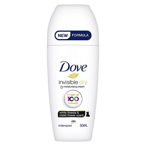 Dove Invisible Dry White Freesia & Viloet Flower Scent roll-on 50ml