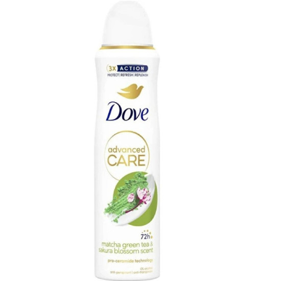 DOVE Matcha Green Tea & Sakura Blossom scent deospray 150ml
