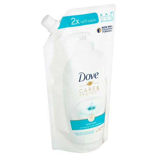 Dove náplň do tekutého mydla 500ml - Care and Protect