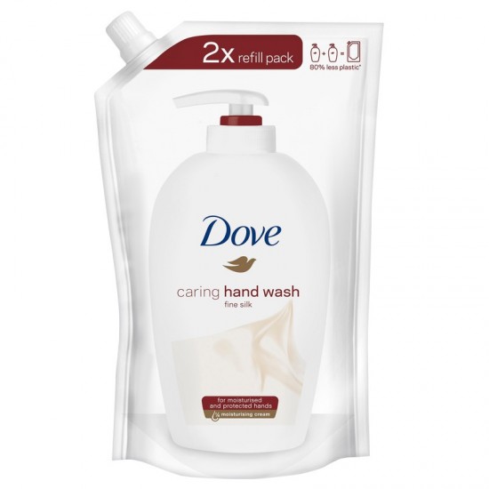 DOVE Tekuté mydlo náplň - Fine silk 500ml