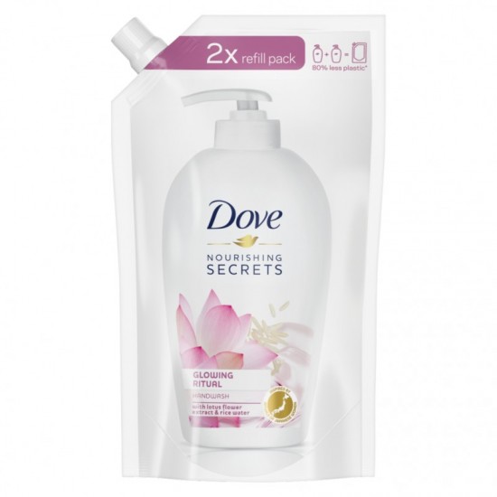 DOVE Nourishing Secrets Glowing Ritual tekuté mydlo na ruky náhradná náplň 500ml