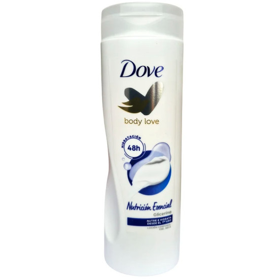 DOVE Telové mlieko Essential Care na suchú pokožku 400ml
