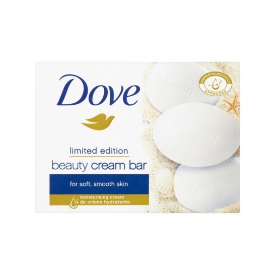 DOVE Tuhé mydlo - Beauty cream bar 4x100g