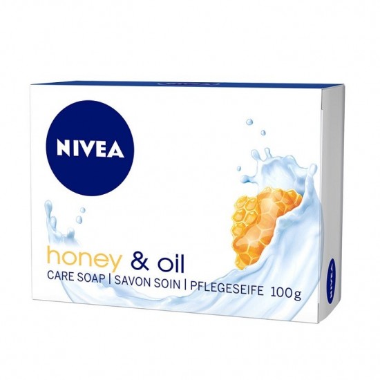 NIVEA Tuhé mydlo - Honey & Oil 100g
