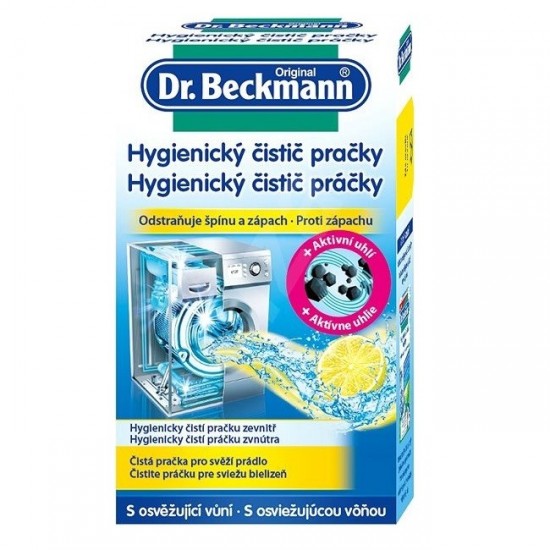 DR. BECKMANN Hygienický čistič práčky s aktívnym uhlím 250g
