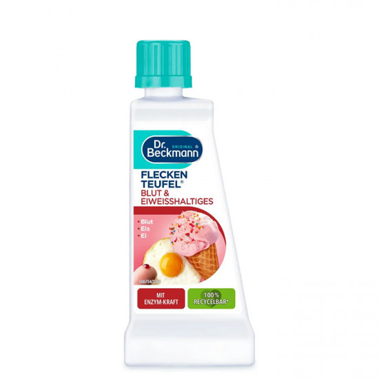 DR. Beckmann Ostraňovač škvŕn krv, zmrzlina, bielkovinové produkty 50ml DR. Beckmann Ostraňovač škvŕn krv, zmrzlina, bielkovinové produkty 50ml