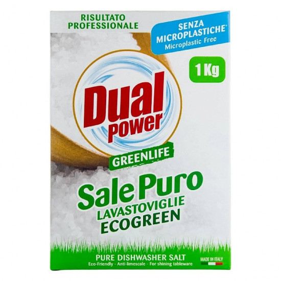 Dual Power Greenlife Soľ do umývačky riadu 1kg Dual Power Greenlife Soľ do umývačky riadu 1kg