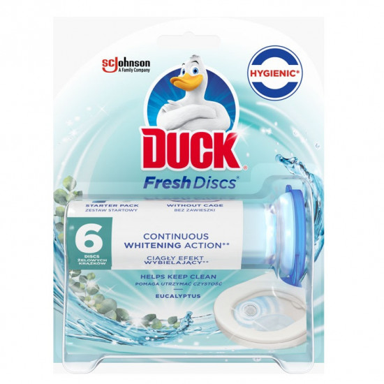 Duck Fresh Discs Čistič WC Eucalyptus 36 ml