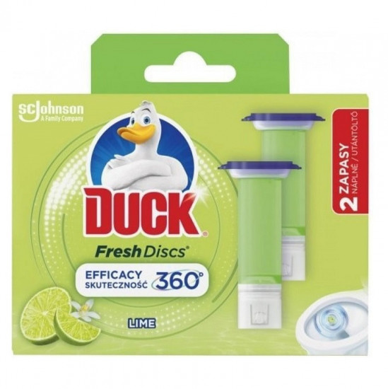 Duck Fresh Discs Čistič WC Lime 2x36 ml