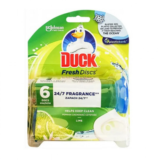 Duck Fresh Discs Čistič WC Lime 36 ml Duck Fresh Discs Čistič WC Lime 36 ml