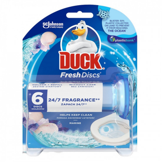 Duck Fresh Discs Čistič WC Marine 36 ml Duck Fresh Discs Čistič WC Marine 36 ml