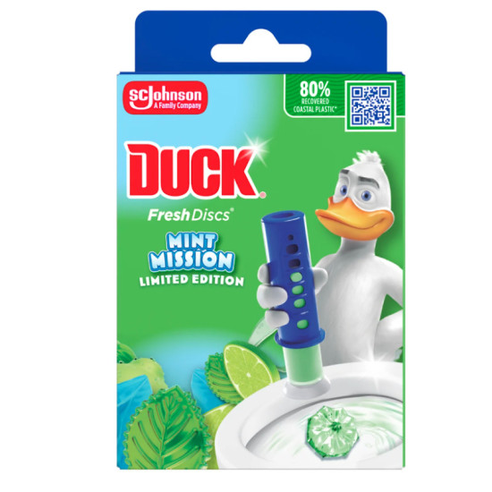 Duck Fresh Discs Čistič WC Mint Mission 36 ml