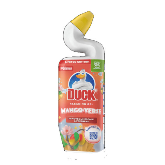 DUCK Gel čistiaci a dezinfekčný prípravok na WC misu Mango Verse 750ml