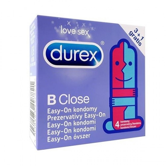 DUREX Kondómy - B Close 4ks DUREX Kondómy - B Close 4ks
