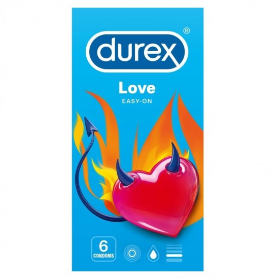 DUREX Kondómy - Love 6ks
