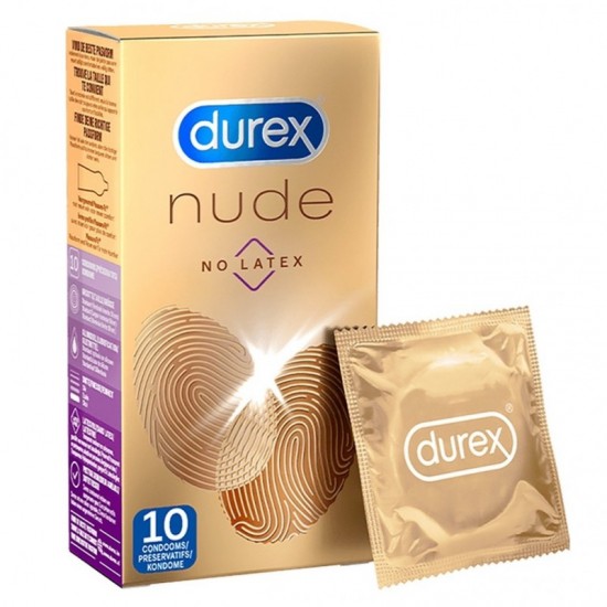 DUREX Kondómy - Nude Sans latex 8ks