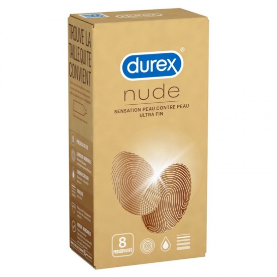 DUREX Kondómy - Nude Ultra fin 8ks