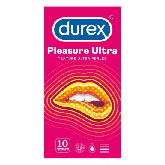 DUREX Kondómy - Pleasure Ultra 10ks