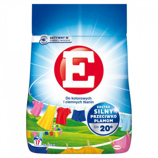 E Prací prášok Color 1,02kg - 17 praní