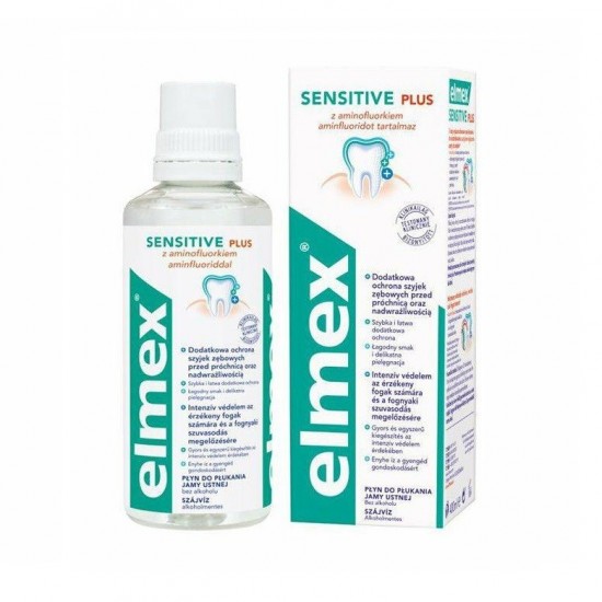 ELMEX Ústna voda - Sensitive Plus 400ml