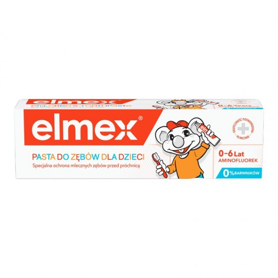 ELMEX Zubná pasta pre deti od 0-6 rokov 50ml