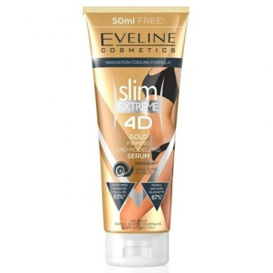 Eveline krém 250ml 4D Slim Extrem - Firming and modeling serum