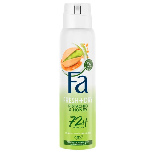 FA Fresh + Dry Pistachio & Honey deospray 150ml FA Fresh + Dry Pistachio & Honey deospray 150ml