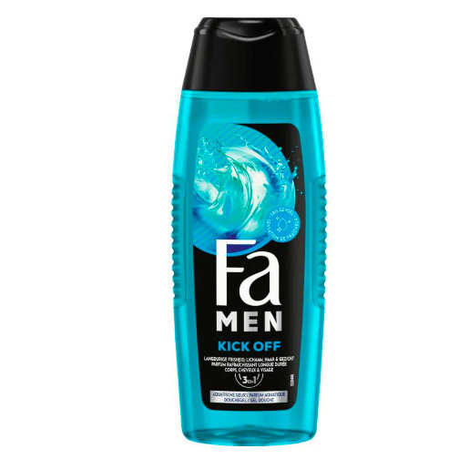 Fa Men Sprchový gél Kick Off 3in1 250ml Fa Men Sprchový gél Kick Off 3in1 250ml