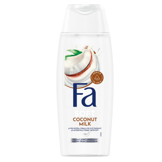 Fa Sprchový gél Soft - Coconut milk 250ml