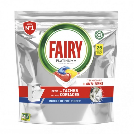 Fairy Platinum PLUS Allinone 26ks - kapsule do umývačky riadu