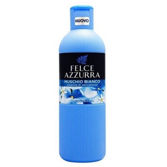 FELCE AZZURRA Sprchový gél a pena do kúpeľa 2v1 Muschio Bianco 650ml FELCE AZZURRA Sprchový gél a pena do kúpeľa 2v1 Muschio Bianco 650ml