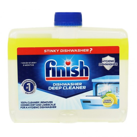 FINISH Čistič umývačky riadu Lemon 250ml FINISH Čistič umývačky riadu Lemon 250ml