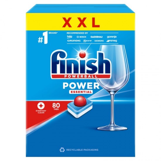 Finish Power Essential Tablety do umývačky 80ks