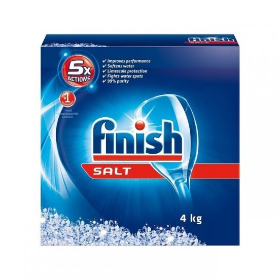 FINISH Soľ do umývačky 4kg FINISH Soľ do umývačky 4kg
