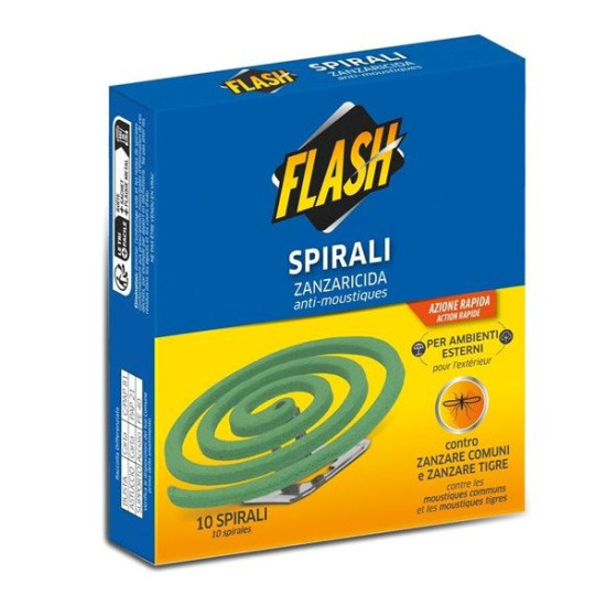 FLASH Špirála proti komárom 10ks