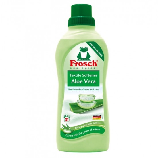 FROSCH Hypoalérgénna aviváž 750ml Aloe Vera - 31 praní FROSCH Hypoalérgénna aviváž 750ml Aloe Vera - 31 praní