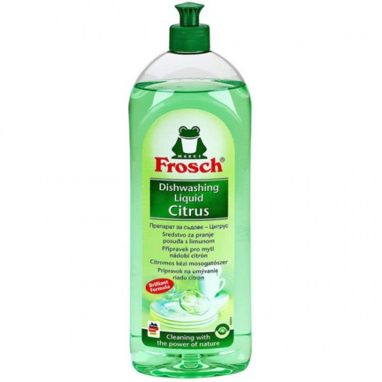 FROSCH Prostriedok na umývanie riadu 750ml Green Lemon FROSCH Prostriedok na umývanie riadu 750ml Green Lemon