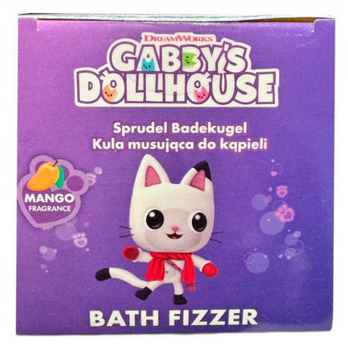 Gabbys Dollhouse Bath Bomb Mango 165g Gabbys Dollhouse Bath Bomb Mango 165g